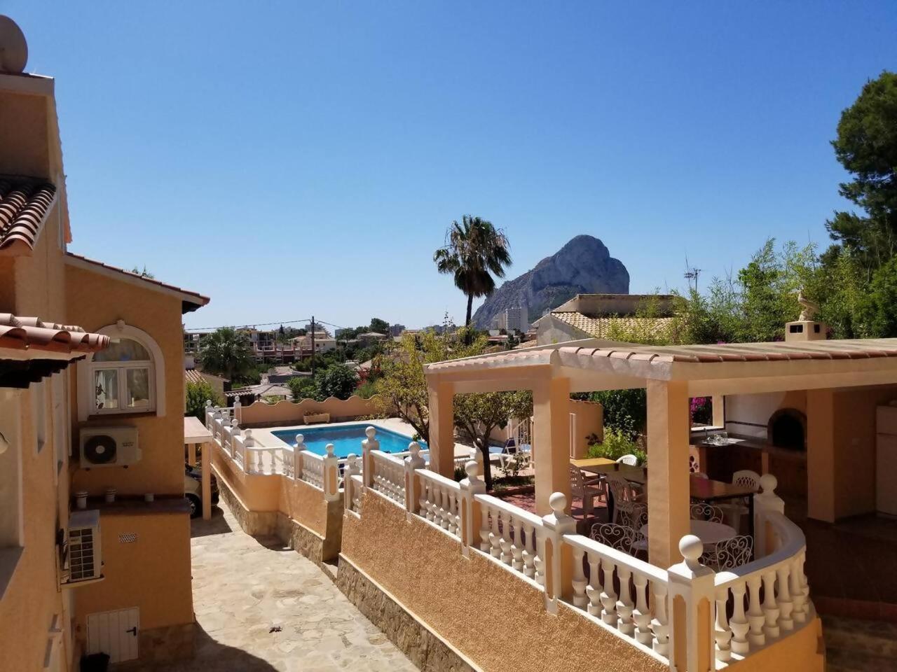 Relaxdiversion En Villa Piscina Bbq Y Cocina Ext Calpe Buitenkant foto