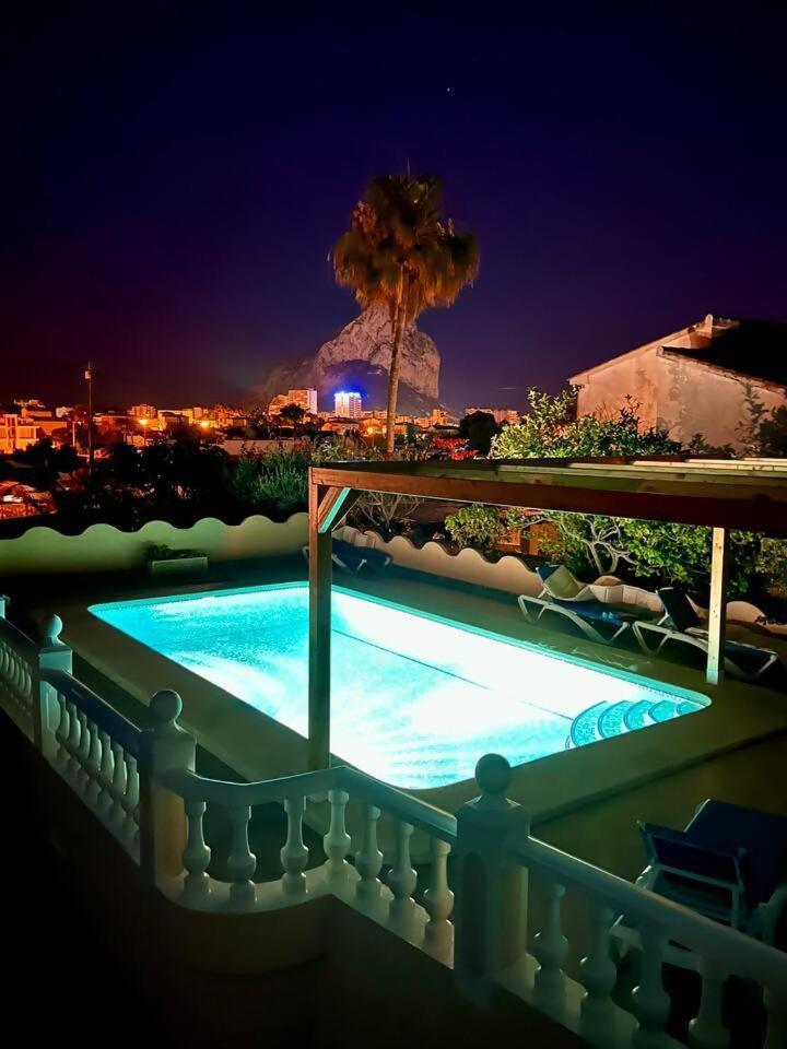 Relaxdiversion En Villa Piscina Bbq Y Cocina Ext Calpe Buitenkant foto