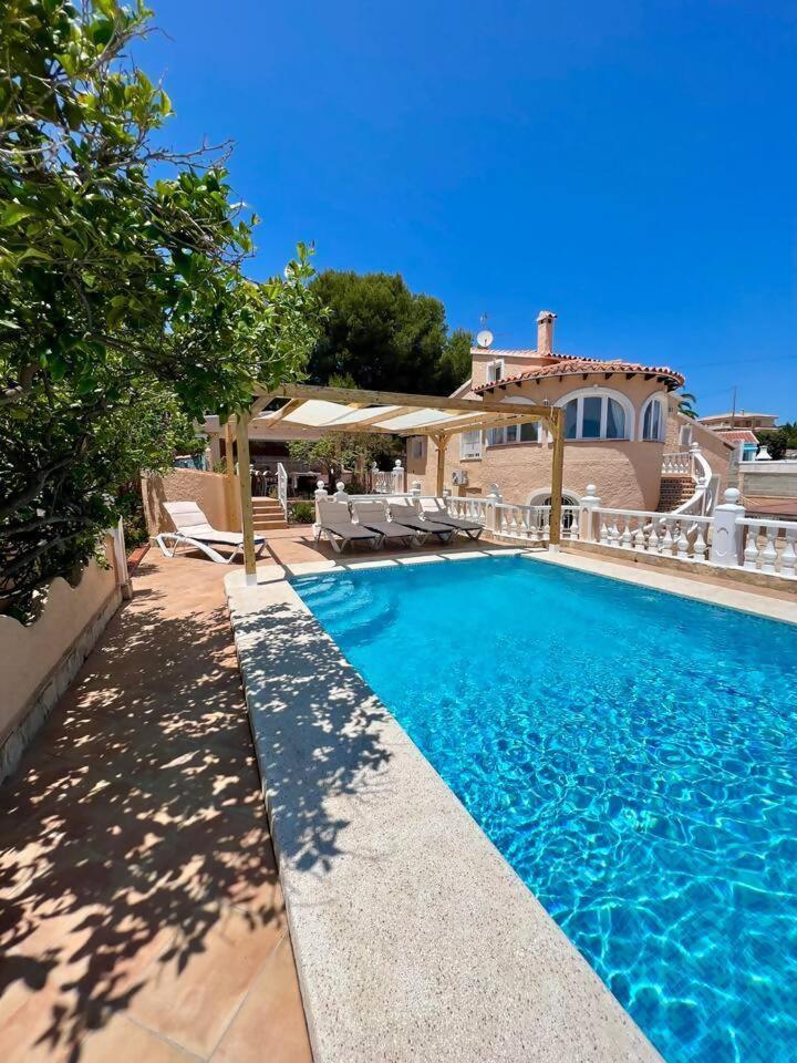 Relaxdiversion En Villa Piscina Bbq Y Cocina Ext Calpe Buitenkant foto